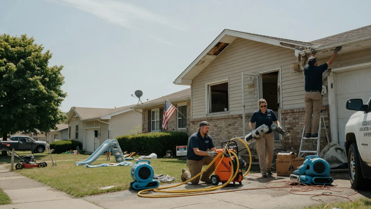Water Damage Restoration in Medora, IL near me